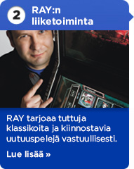 Vuosiraportti - RAY:n pelitoiminta